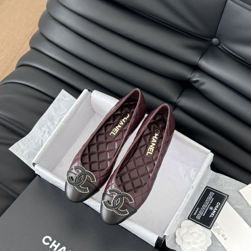 Ch*el flat shoes